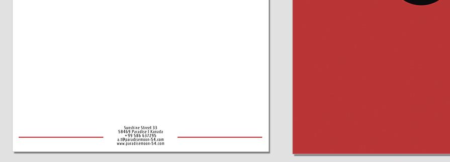ci set 001 letterhead b Geschäftsausstattung Corporate Design Identity CI set start ups