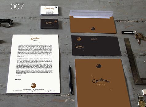 Ci Set 007 Cover Stationery Corporate Design Identity Templates CI Design