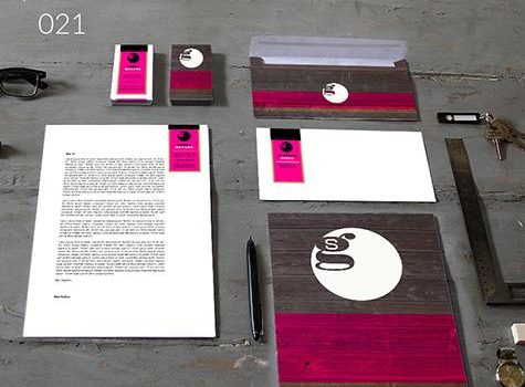 corporate identity 021 www.ci-generator.com design start up CI set for any business