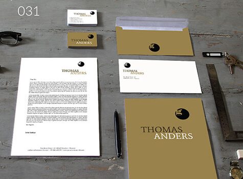 corporate identity 031 www.ci-generator.com design start up CI set for any business