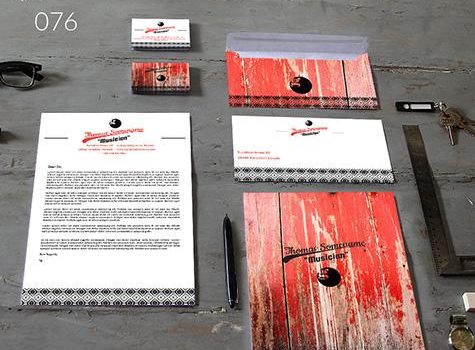 corporate identity 076 www.ci-generator.com design start up CI set for any business