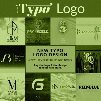 New Typo Logo Design, En