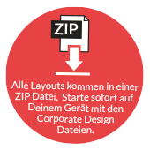 corporate design set download free zip file de