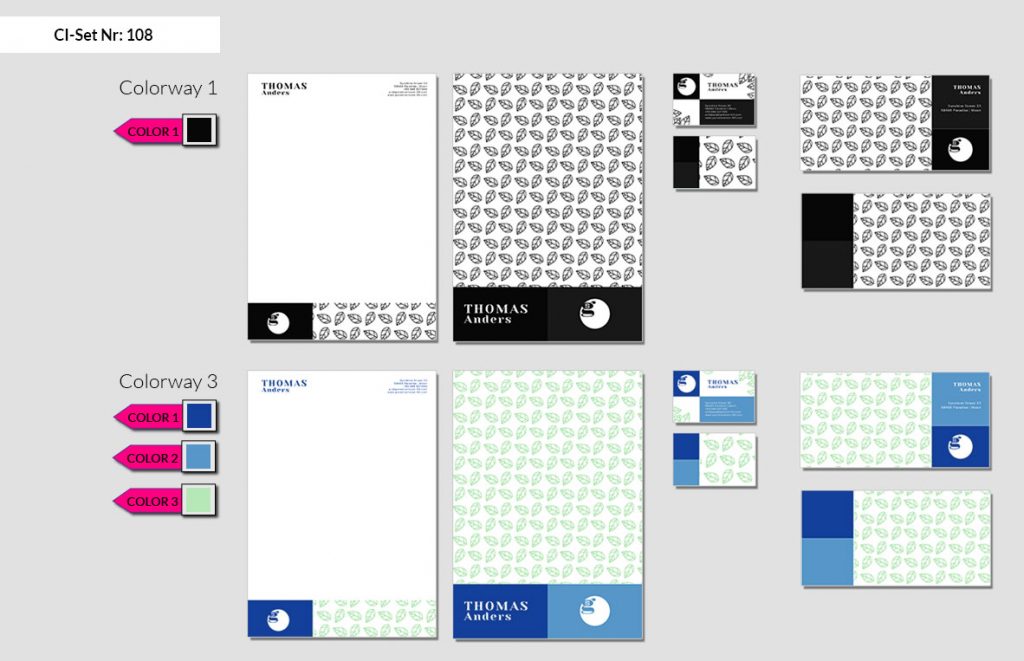 108 stationery corporate design geschaeftsausstattung branding 3