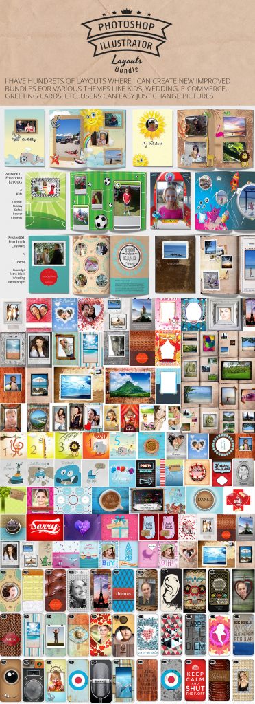 layouts greeting cards